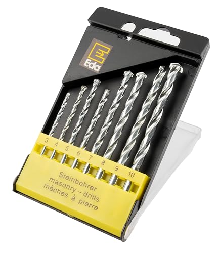 Brocas Em Jogo Com 8 Peças Milímetros Eda