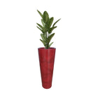 Vaso Alto para Plantas Efeito Marmorizado Luxo