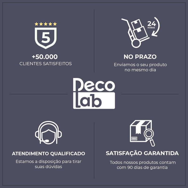 Decolab Manta para Sofá em Algodão com Franjas Artesanais