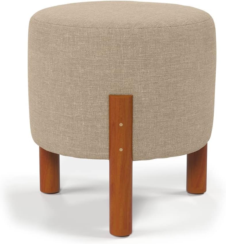 Kit 2 Puff Banquinho Redondo