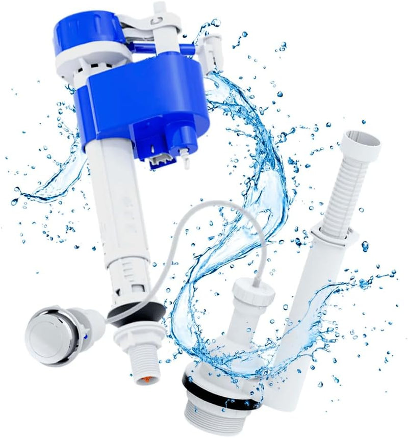 Mecanismo Universal Kit Reparo Caixa Acoplada Completo