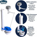 Mecanismo Universal Kit Reparo Caixa Acoplada Completo