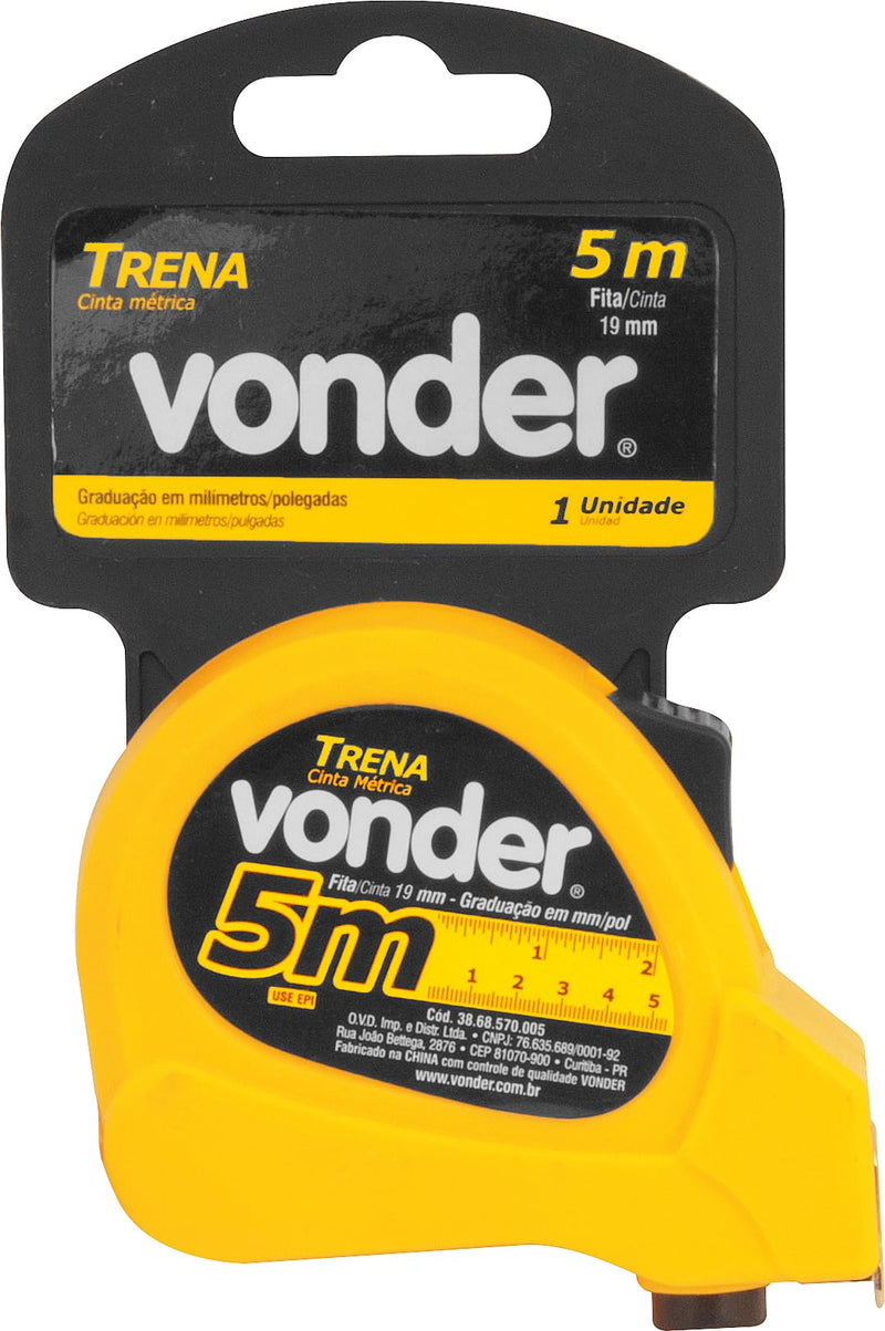 Trena Vonder Curta De Aço 3 M X 12,5.