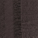 Decolab Manta para Sofá em Algodão com Franjas Artesanais