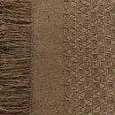 Decolab Manta para Sofá em Algodão com Franjas Artesanais